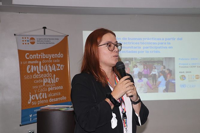 Carolina Santiago, Coordinadora de Rendición de Cuentas de UNFPA