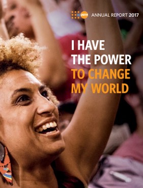 UNFPA Informe Anual: Yo tengo el poder de cambiar el Mundo