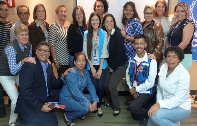 Formación sobre trata de personas y la violencia de género para la Red de Espacios Seguros de Bolívar