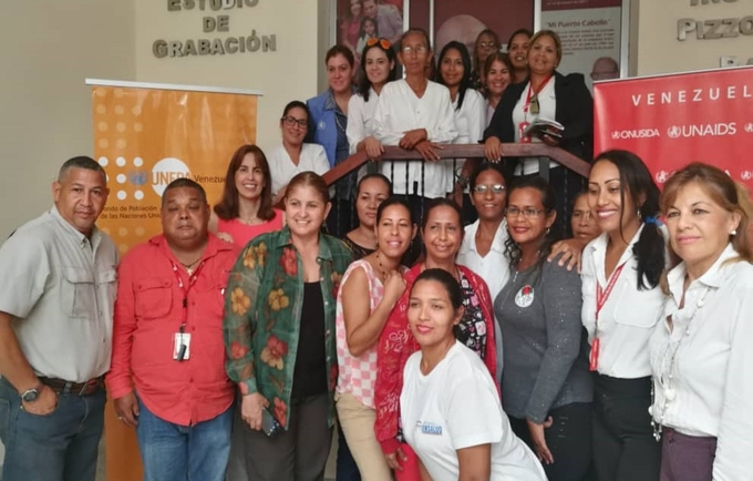 ONUSIDA y UNFPA comprometidos con el fortalecimiento de la atención integral de las y los adolescentes en Venezuela