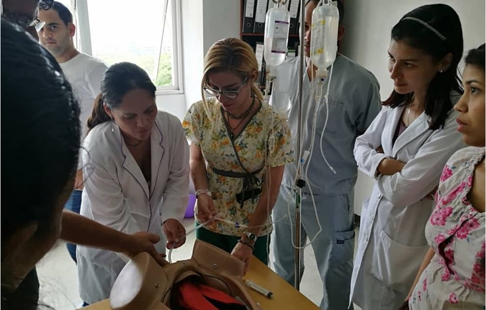 Médicos del Hospital Materno Infantil se capacitaron en materia de ALSO: Cero Muertes Maternas por Hemorragia