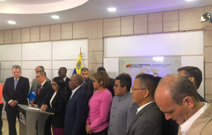 El Equipo de País de Naciones Unidas en Venezuela sostiene encuentro con autoridades nacionales