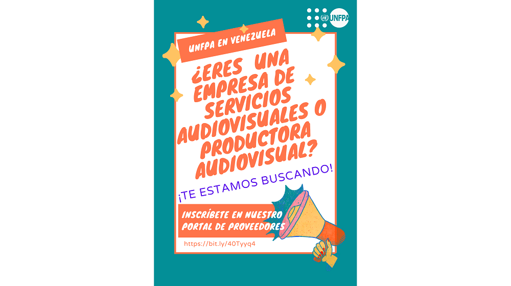 ¡Queremos ampliar nuestra base de proveedores para el suministro de servicios y productos de realización audiovisual!