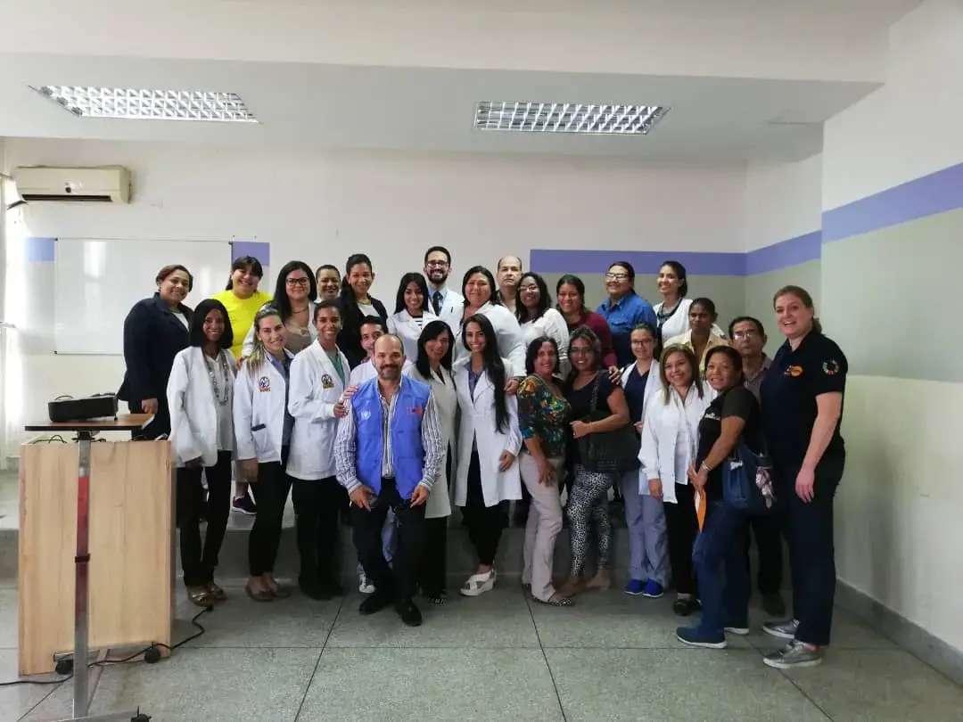 Numerosa y comprometida participación logró taller de Higiene Hospitalaria facilitado por UNFPA en el estado Anzoátegui