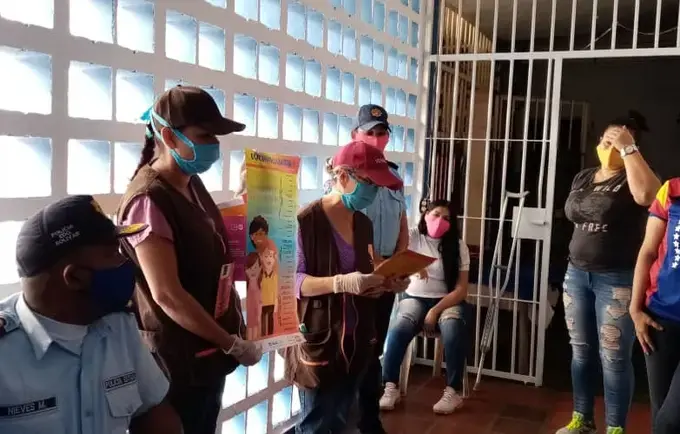 UNFPA Venezuela realiza entrega de Kits de Dignidad a mujeres privadas de libertad en el Centro de Coordinación Policial Vizcaíno ubicado en el estado Bolívar