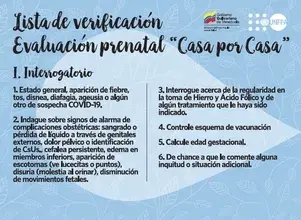 Cartillas sobre Evaluación Prenatal